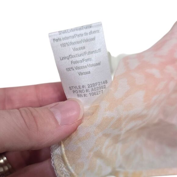 Hale Bob Colorful Sheer Cheetah Print Dolman Sleeve Blouse XS NWT - Picture 5 of 5